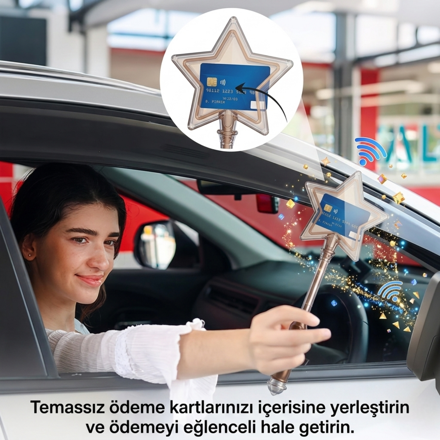 Sihirli Temassız Ödeme Değneği